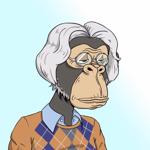 Elderly Ape #4733