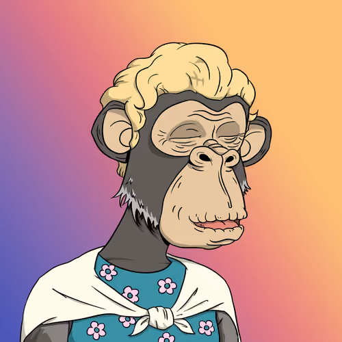 Elderly Ape #1643