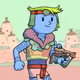 7343