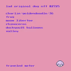 (IN KENNEL) Original DOG #2725