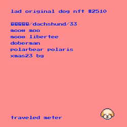 (IN KENNEL) Original DOG #2510