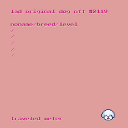 (IN KENNEL) Original DOG #2119