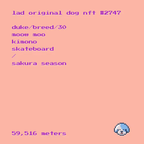 (IN KENNEL) Original DOG #2747