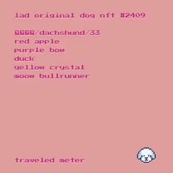 (IN KENNEL) Original DOG #2409
