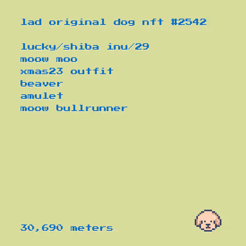 (IN KENNEL) Original DOG #2542
