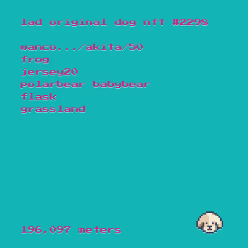 (IN KENNEL) Original DOG #2298