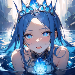 Loli Kami Blue Demon #95