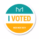 I VOTED MCD NOV 2019