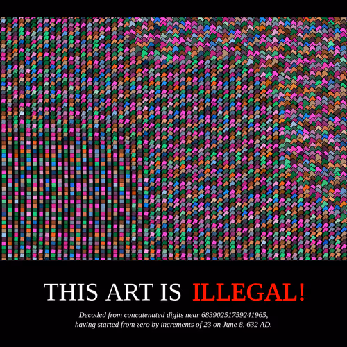 THIS ART IS ILLEGAL! #1