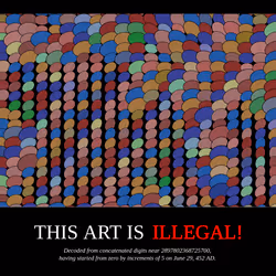 THIS ART IS ILLEGAL! #17