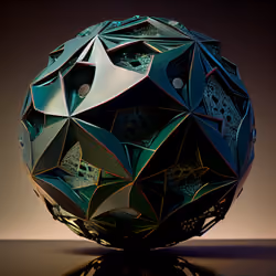 Riemann Spheres: between Mathematics and Art. #33