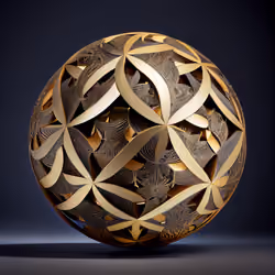Riemann Spheres: between Mathematics and Art. #31