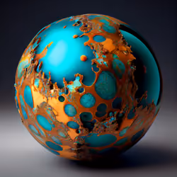 Riemann Spheres: between Mathematics and Art. #23