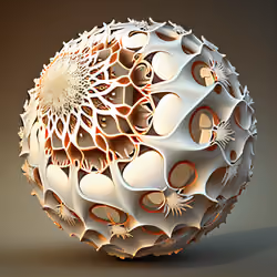 Riemann Spheres: between Mathematics and Art. #32