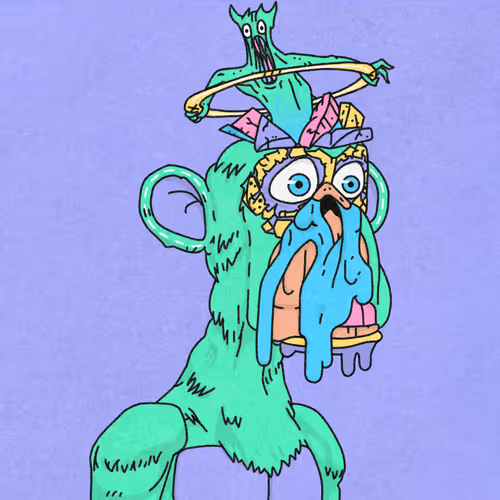 Superlative Mutant Ape #6858
