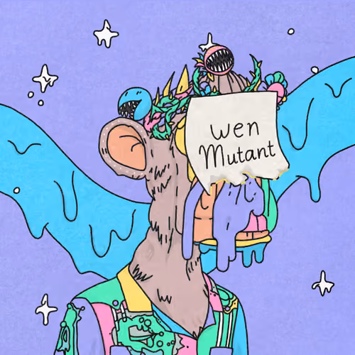 Superlative Mutant Ape #1376