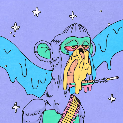 Superlative Mutant Ape #5525