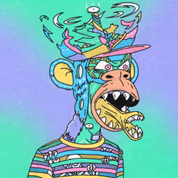 Superlative Mutant Ape #7672
