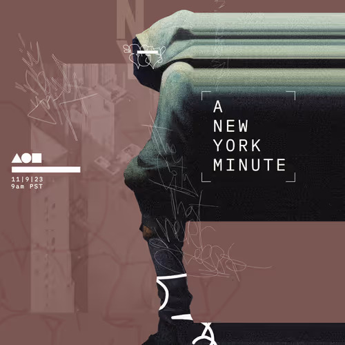 A New York Minute Collection Poster