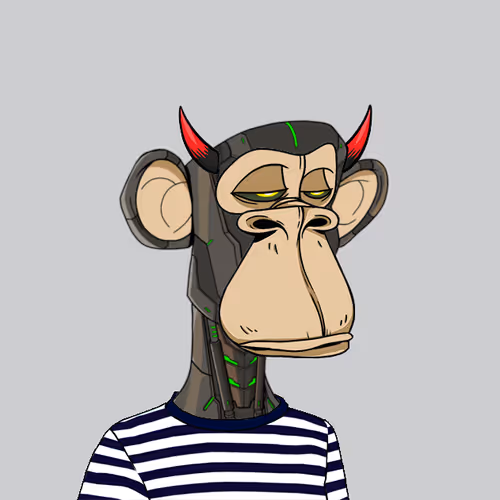 Mecha Ape Yacht Club #113