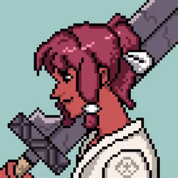 Pixel Azuki #975