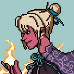 Pixel Azuki #1665