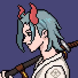 Pixel Azuki #1204