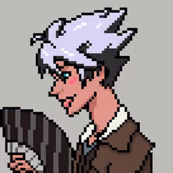Pixel Azuki #887