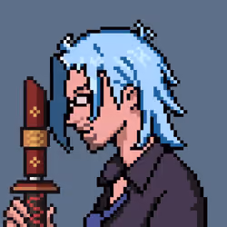 Pixel Azuki #1040