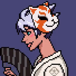 Pixel Azuki #1080