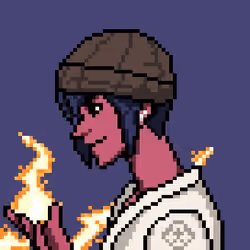 Pixel Azuki #1256