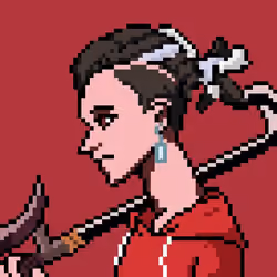 Pixel Azuki #571