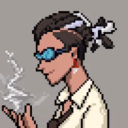 Pixel Azuki #1664