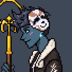 Pixel Azuki #1666