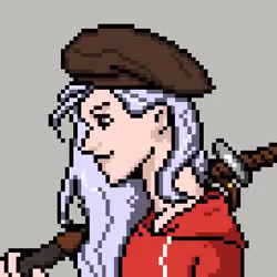 Pixel Azuki #574
