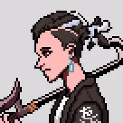 Pixel Azuki #1590