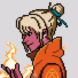 Pixel Azuki #1418
