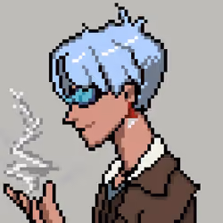 Pixel Azuki #1654