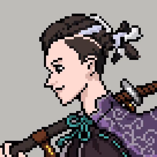 Pixel Azuki #1124