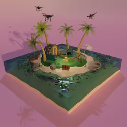 Junk Pile Isle #105