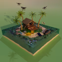 Junk Pile Isle #71