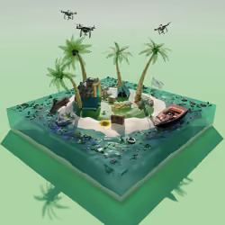 Junk Pile Isle #107