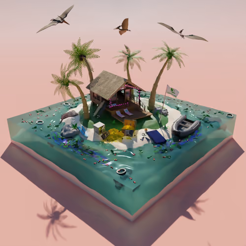 Junk Pile Isle #102