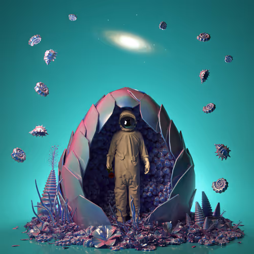 Galaxy Egg #0852