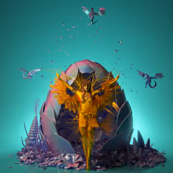 Galaxy Egg #8539