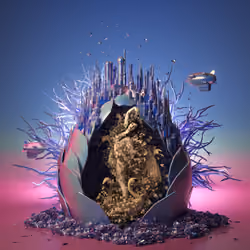 Galaxy Egg #1293