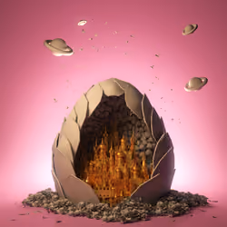 Galaxy Egg #0892