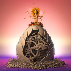 Galaxy Egg #0891