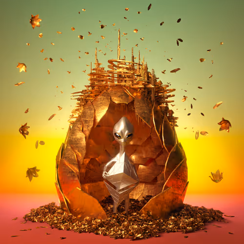 Galaxy Egg #0158