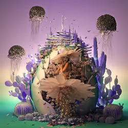 Galaxy Egg #0585